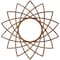 Ekena Millwork Eleanor Wood Fretwork Pierced Ceiling Medallion, Walnut, 38"OD x 14 5/8"ID x 3/8"T CMWP38X38X0375EAWA - alternate 2